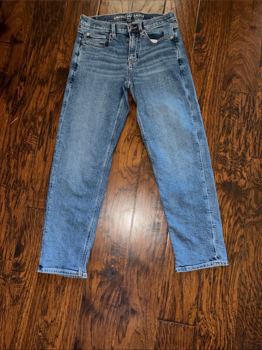 American Eagle Outfitters Light Blue Women's Straight Leg Jeans